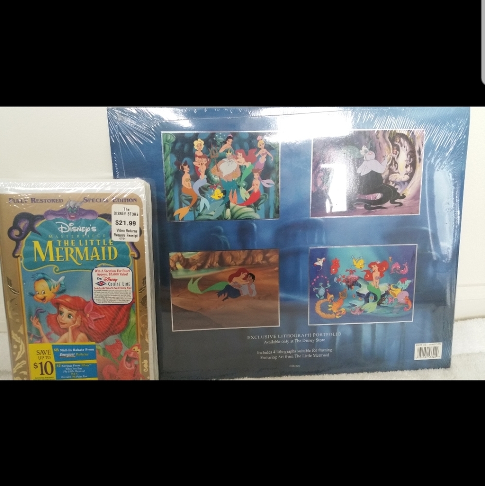 Little Mermaid set